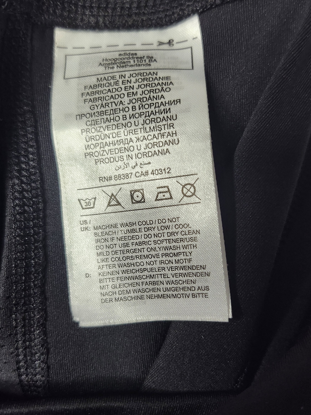 adidas Women's Black High-Waist Aeroready Leggings with Side Stripes - Size XS - Picture 5 of 7